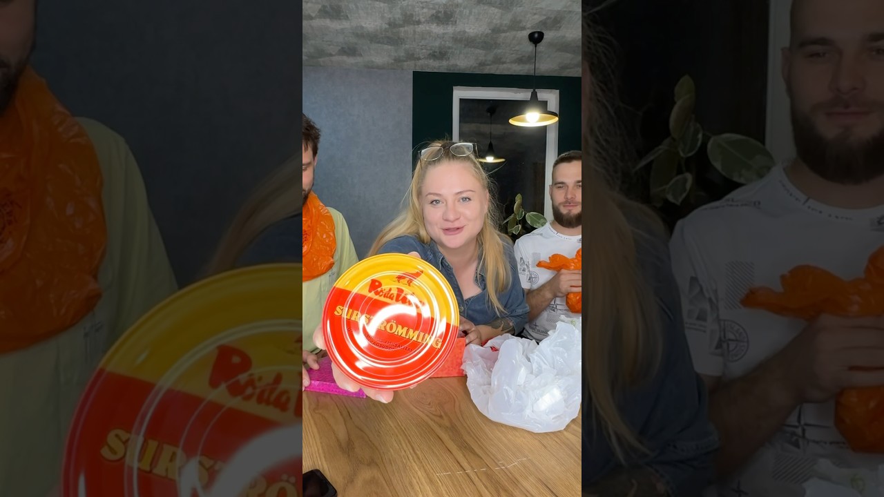 Пробуем сюрстрёмминг 🤣 