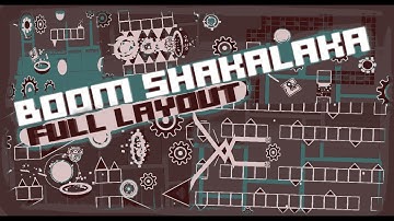 "boom shakalaka" FULL LAYOUT l my best medium memory demon layout made by me