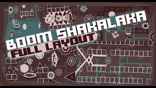 boom shakalaka FULL LAYOUT l my best medium memory demon layout made by me