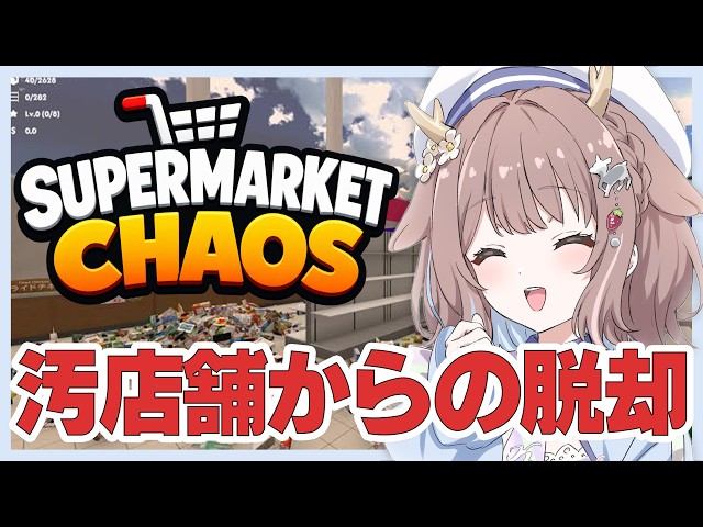 【Supermarket Chaos】お掃除好きの私が汚世界を救済するට⩊ටಇ【鹿乃まほろ/ミリプロ】
