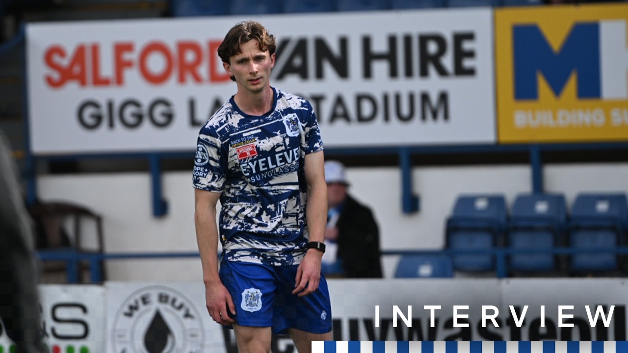 Dan Adshead - Gainsborough Trinity (H) | Post-Match Interview | Bury FC