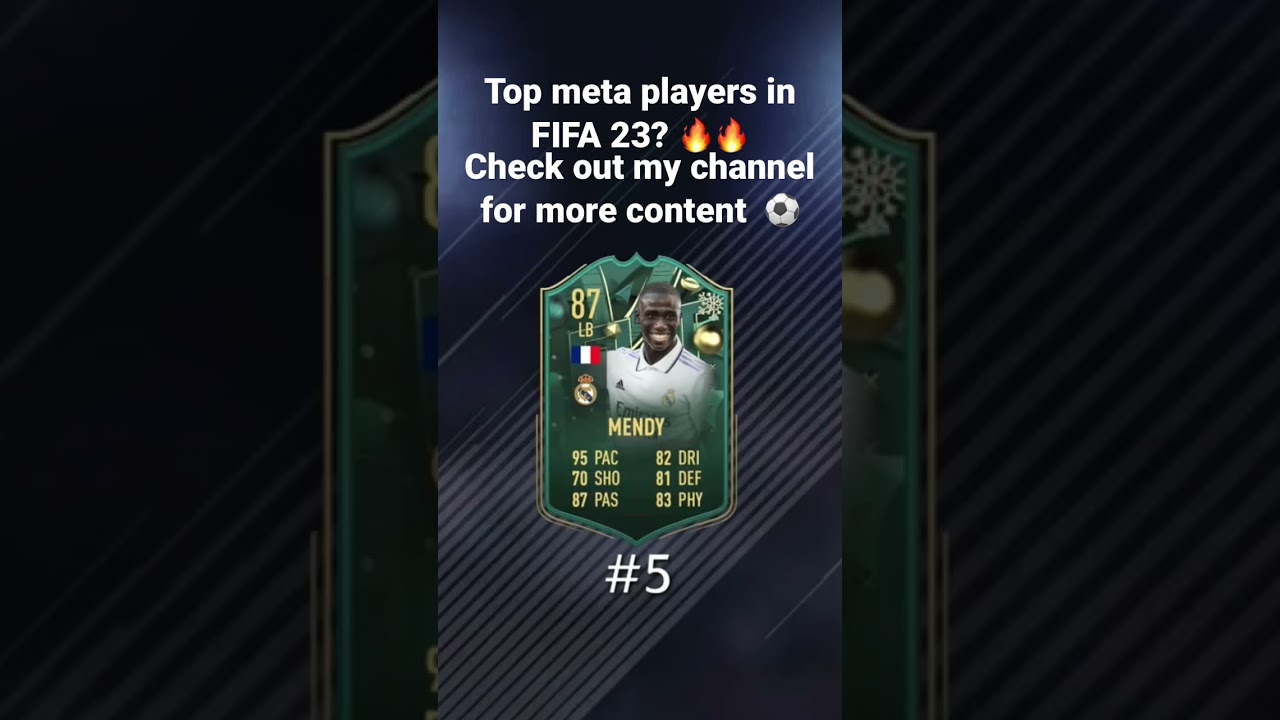 FIFA 23 | top 10 meta players in FIFA 23 
