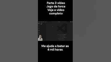 Curso Python #04 -Jogo da Forca em Python3 aula 3 #python  #programacao #desenvolvedores #javascript