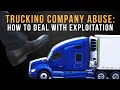 Driver Abuse and Exploitation: Horror Stories and How to Deal With Them