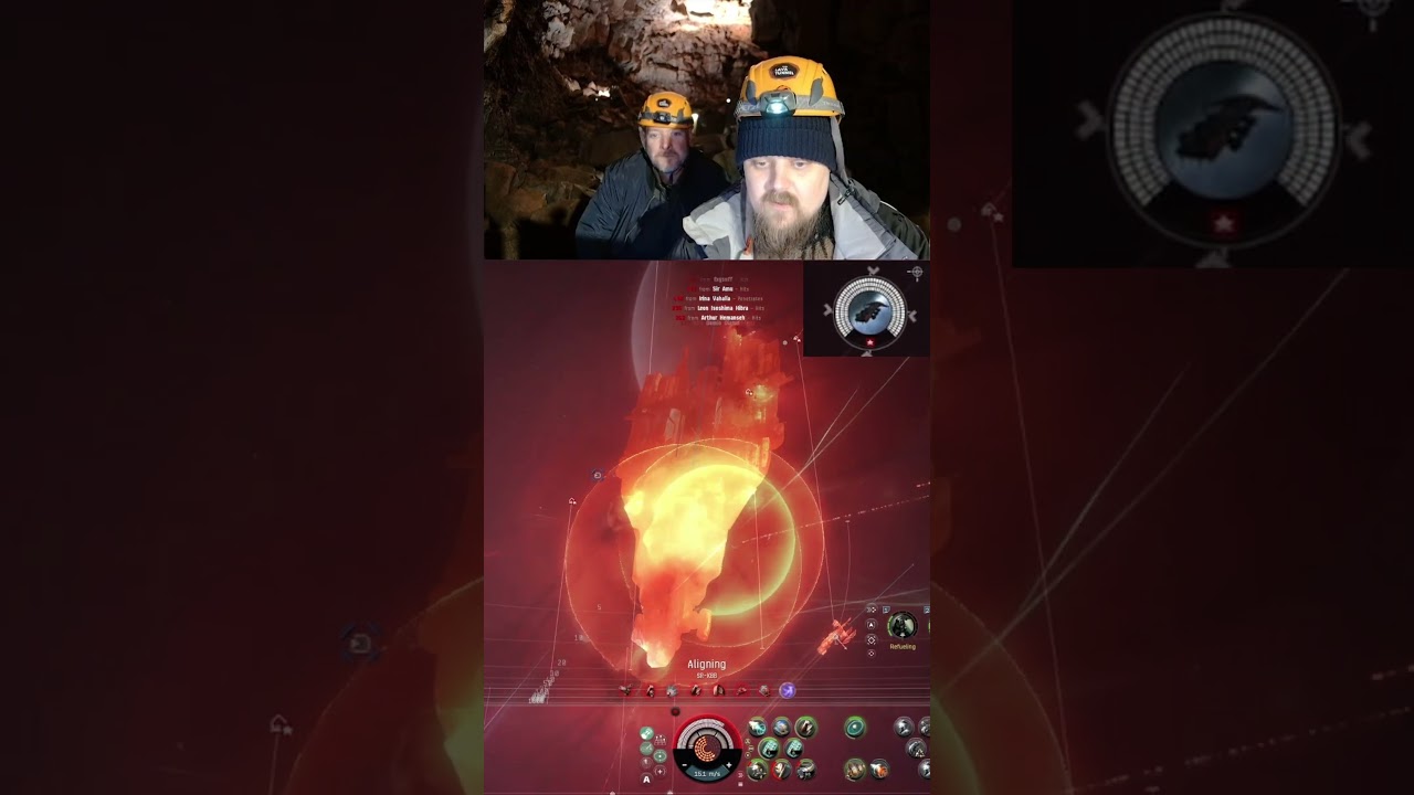 CCP Bee feeds a Thanatos from the Lava Tunnel