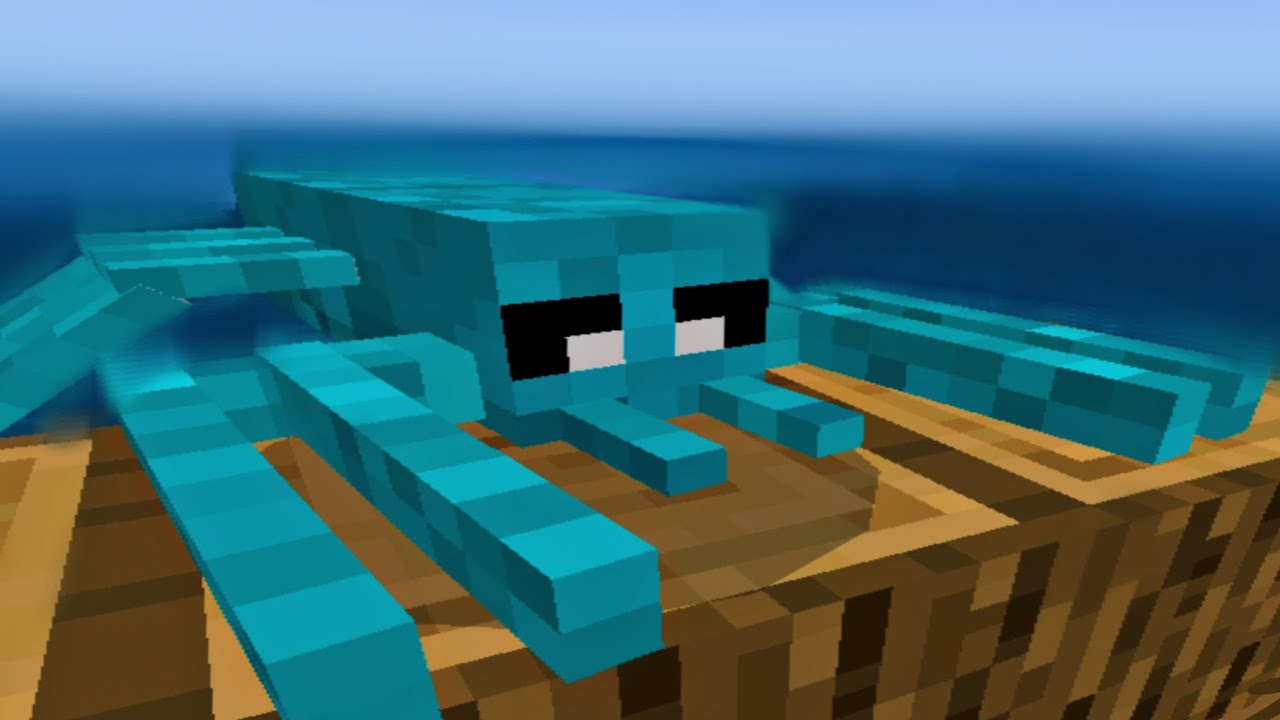 Blue Lobster Jumpscare Meme In Minecraft YouTube