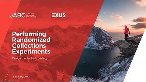 EXUS Webinar | Debt collections strategy experiments - Design the Perfect Strategy