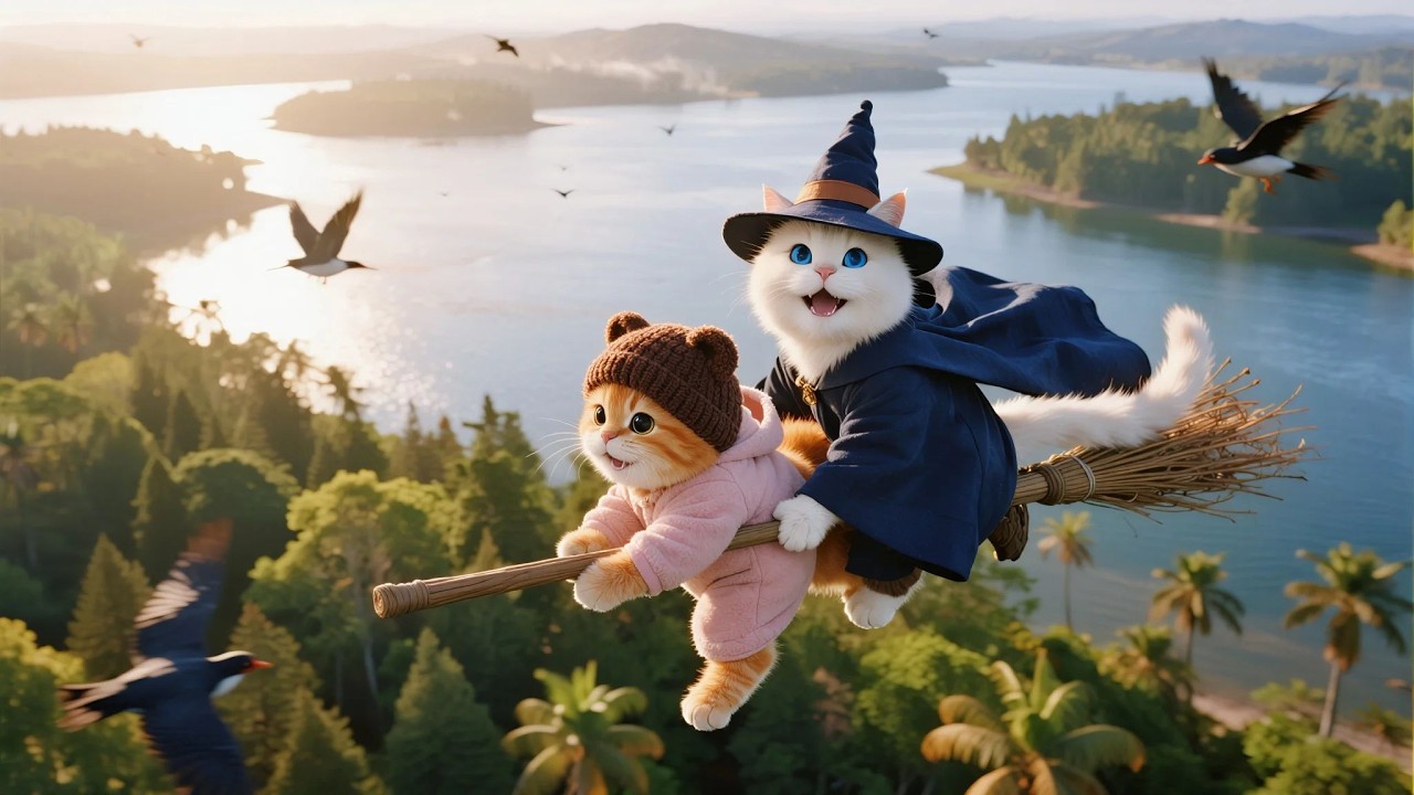 Ginger Kitten's dream encounter🧙‍♀️🔮? Mysterious gift in dream with Mama Cat.