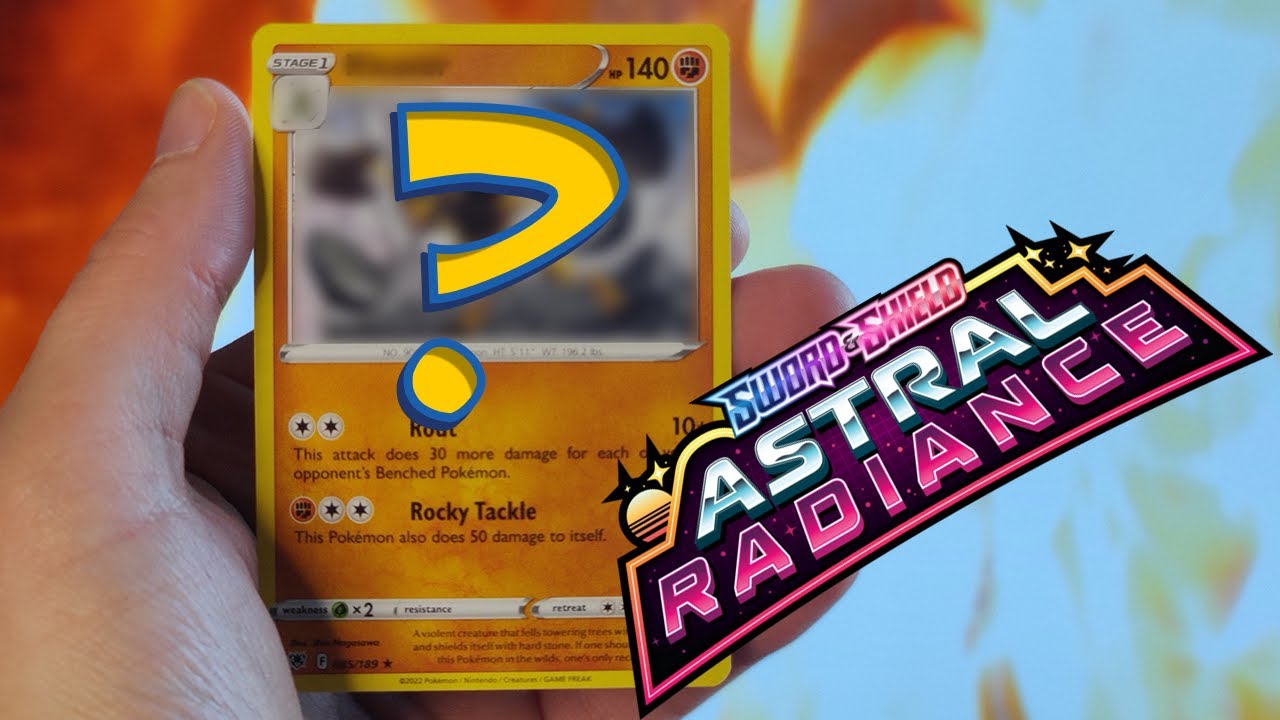 🪓 AXE 🪓 Pokémon From Astral Radiance Pack Opening