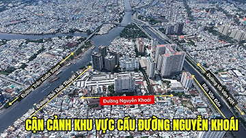 Cận cảnh khu vực triển khai dự án cầu đường Nguyễn Khoái hơn 3.700 tỉ
