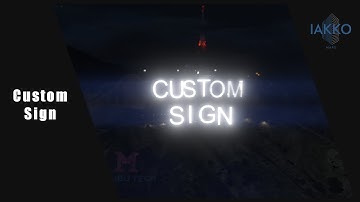 [GTA 5/FIVEM Tutorial] Add a custom sign [Codewalker]