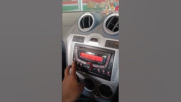 FORD FIGO FIESTA MUSIC KEY CODE INSERT