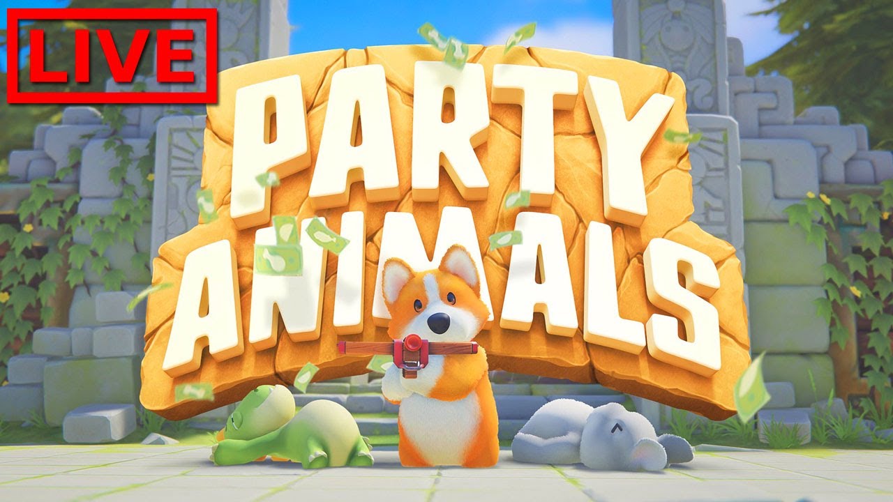 🔴MASTER PASS, NEW GAME MODES AND POWERS! COMMUNITY SATURDAY PARTY ANIMALS! (Party Animals)