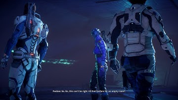 Mass Effect: Andromeda - A Better Beginning: Entrance of Remnant Ruins, Nomad, Jump Choice Cutscene