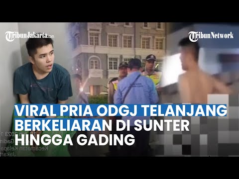 Viral Pria ODGJ Telanjang Berkeliaran di Sunter Kelapa Gading, Kini Dikembalikan ke Keluarga