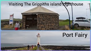 Visiting the Lighthouse @ Griffiths Island. Port Fairy