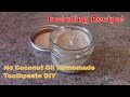 No Coconut Oil Homemade Toothpaste DIY