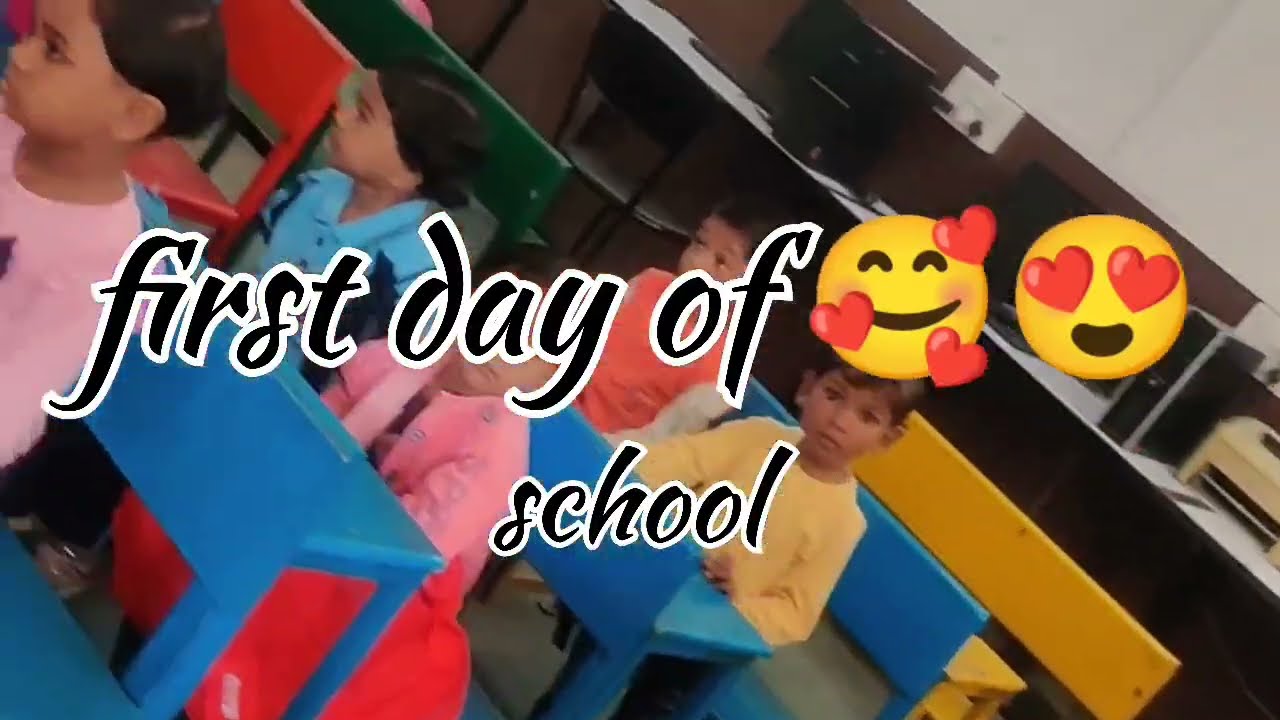 wisdom English school first day