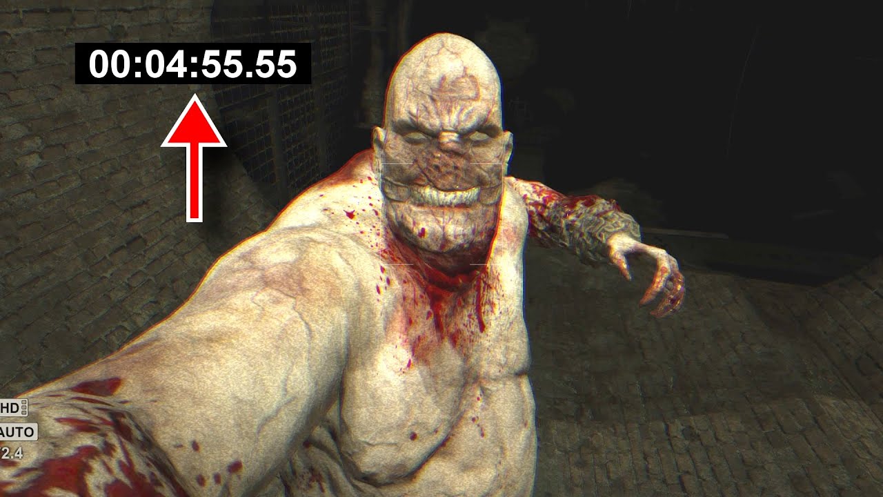 Outlast - Stay with Chris Walker in the Sewer for 5 Mins!! (No Running!) - Challenge #33 -