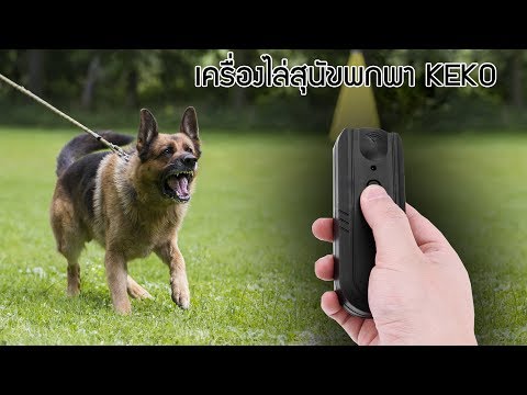 เครื่องไล่สุนัขแบบพกพา KEKO เครื่องไล่หมา ไล่หมา 🐻Review🐻