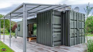 The Evolution of Tiny Design - Expanding Container Home