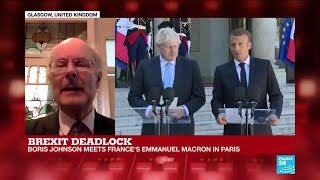 Macron, Johnson press conference: "It's very clear the two sides are still very far apart"