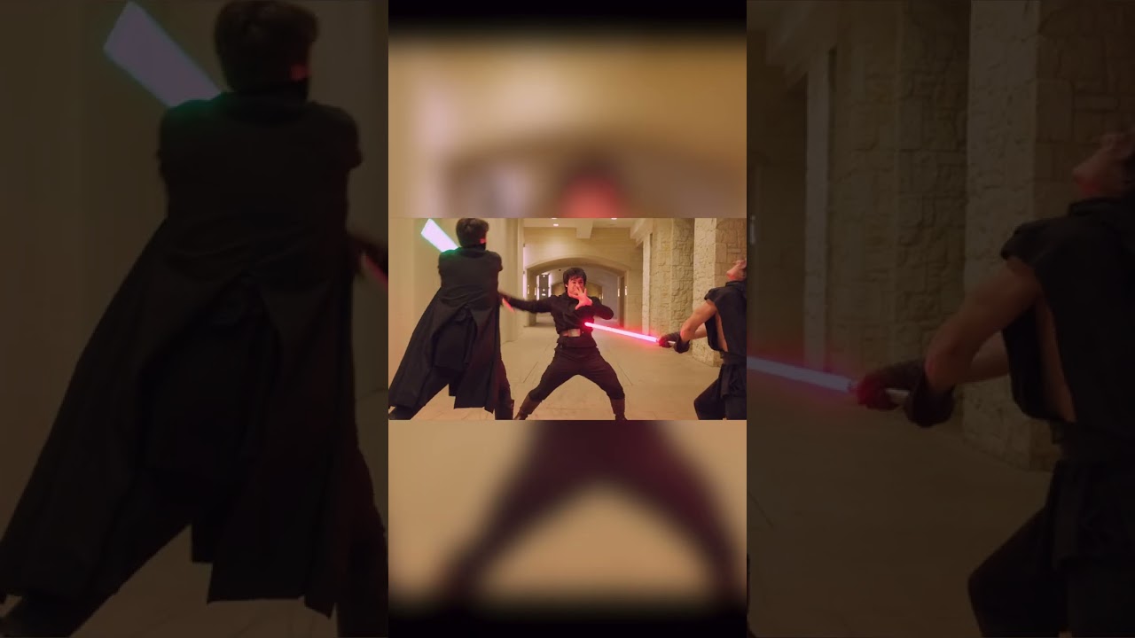 Star Wars Epic lightsaber duel 100 #starwars #lightsaber