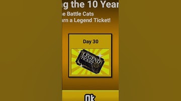 The First FREE Legend Ticket in Battle Cats EN History??