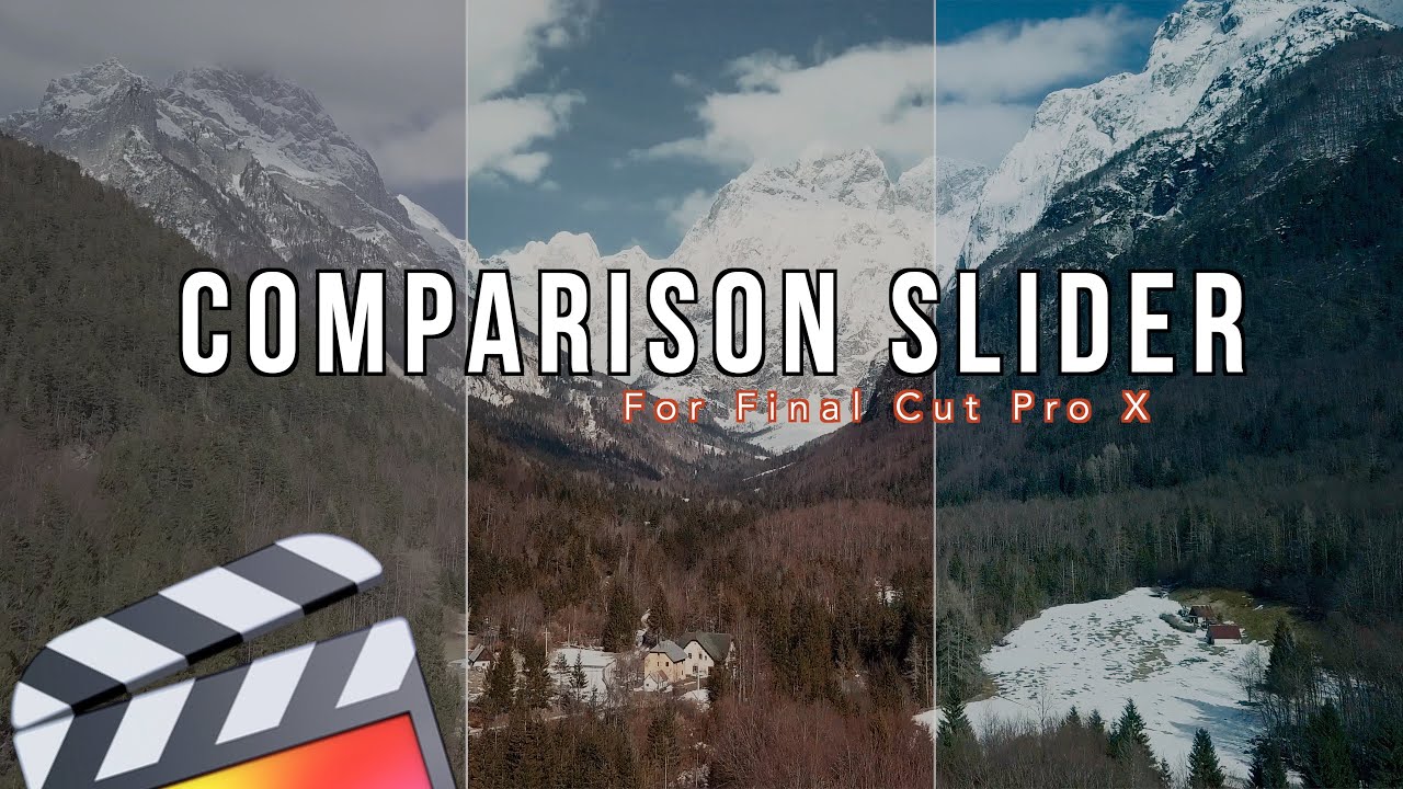 FREE Comparison Slider for FCPX | Final Cut Pro X Templates Plugins ...