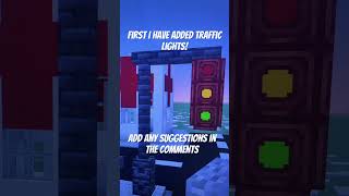 Day two of building a Minecraft city #minecraft #city