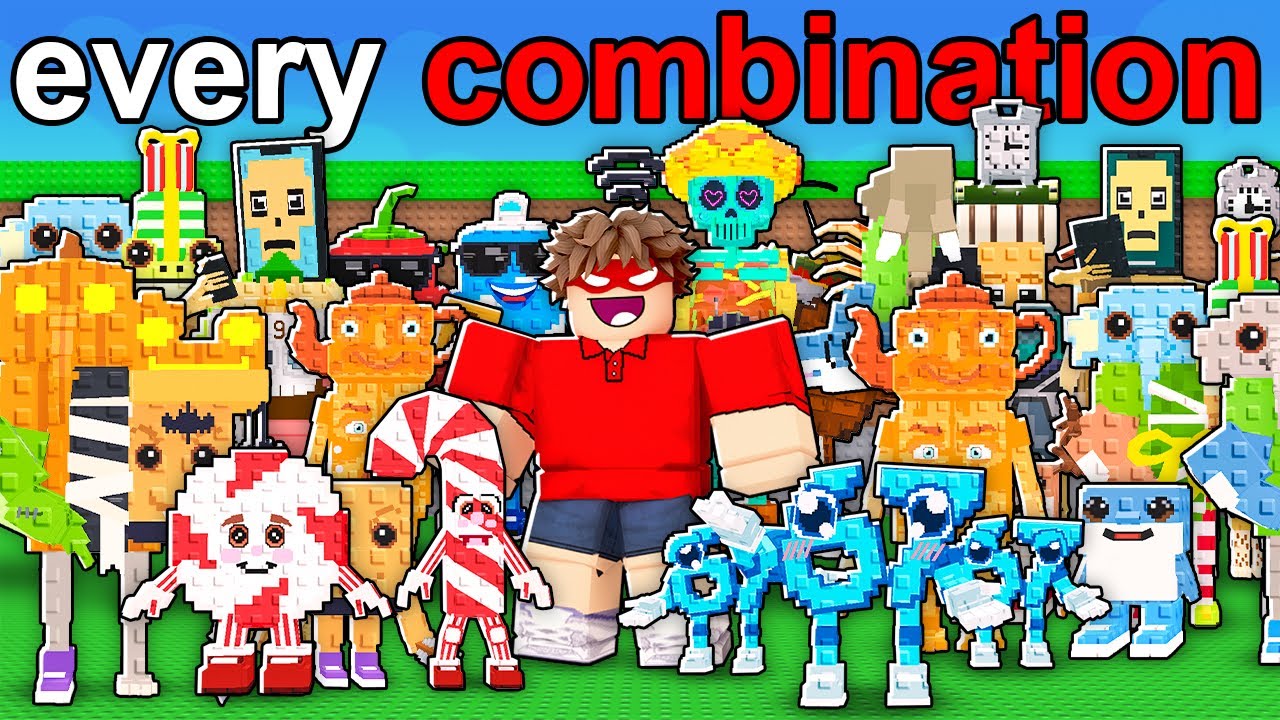 I got ALL COMBINATION Brainrots In Steal A Brainrot!