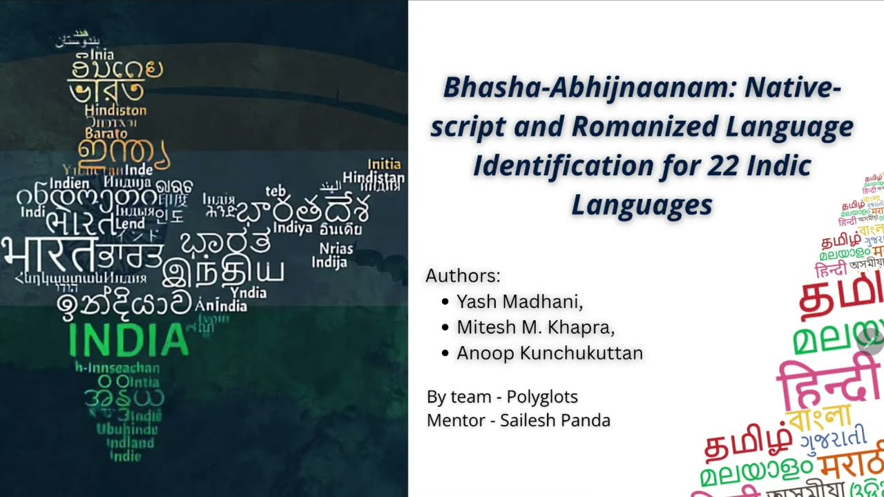 Team 5 (Polyglots) - Language Identification