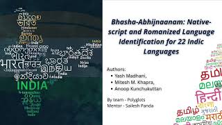 Team 5 (Polyglots) - Language Identification
