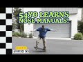 54YO Learns Nose Manuals!