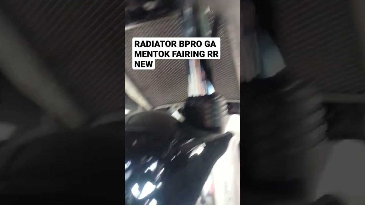 RADIATOR BPRO, GA MENTOK FAIRING NINJA RR NEW BOSQU 