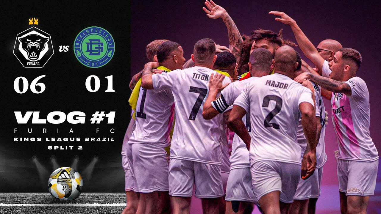 VITÓRIA NA ESTREIA! Bastidores FURIA FC 6 x 1 Desimpedidos na Kings Cup Brasil!