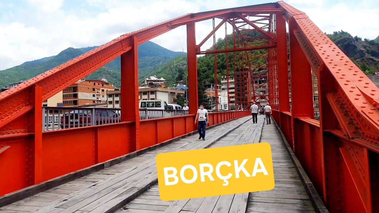BORÇKA ARTVİN / BORÇKA TARİHÎ ÇELİK KÖPRÜ / Borçka Merkez