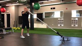 Landmine Rotation-Pivot