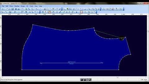 Optitex ND Move Points Proportionally Tool, Move several points on a segment contour or internal pro