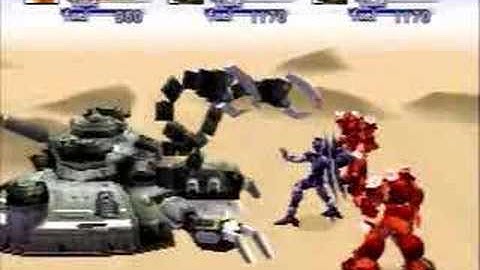 Xenogears No Upgrade - Main Gun & Dora