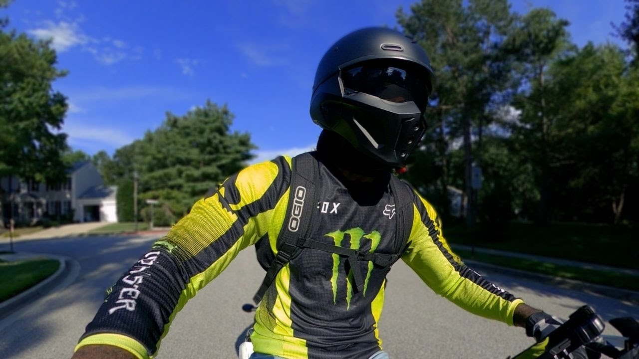 MY NEW SCORPION EXO COVERT X HELMET