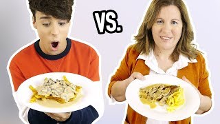 i cooked DINNER vs. my MOTHER !!! lmao