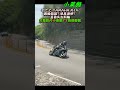 台七乙 YAMAHA R15 路線錯誤? 速度過快? 直接失去前輪 #shorts