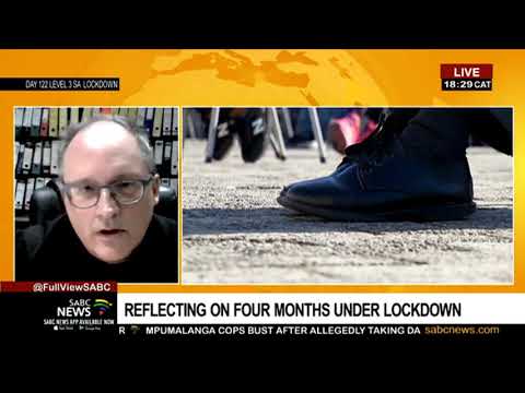 South Africa marks 4 months since lockdown