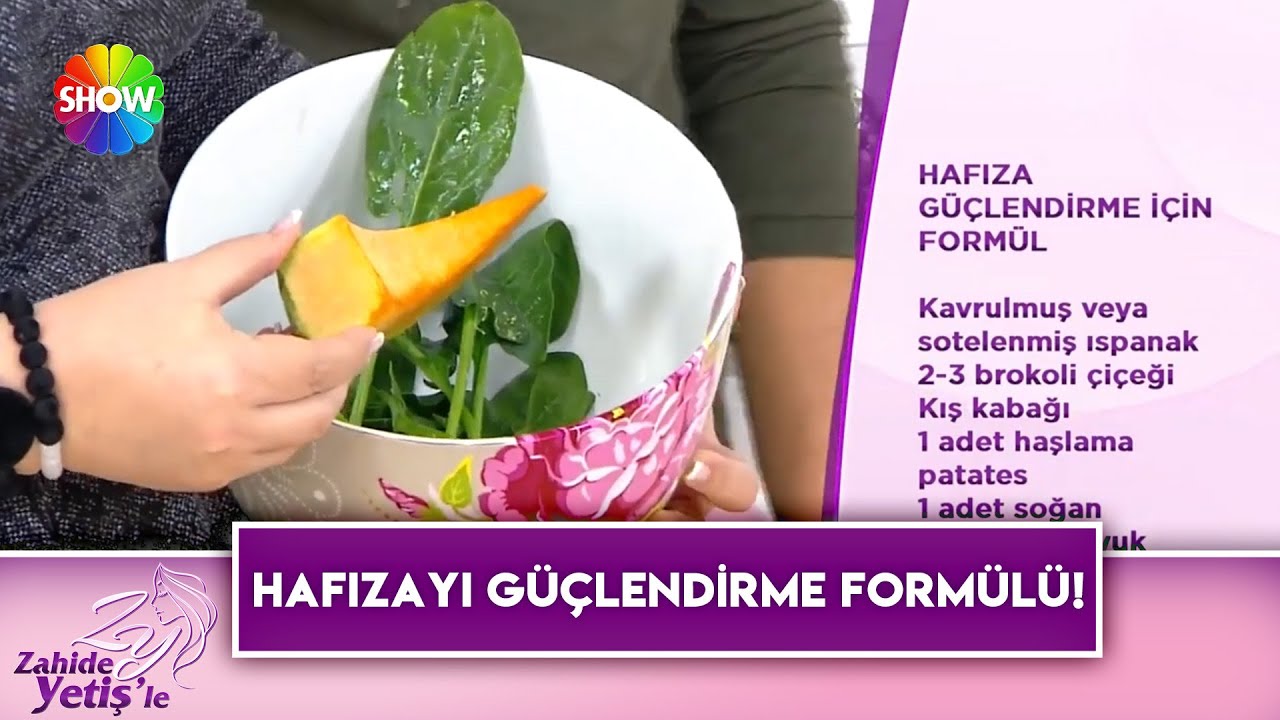 Hafızanızı güçlendiren bir yemek tarifi öğrenmek ister misiniz?