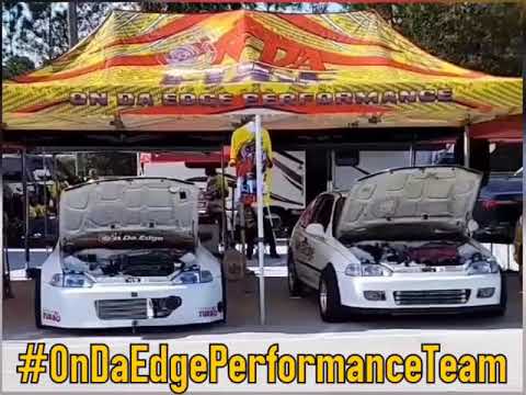 On Da Edge Performance Team setting up at Orlando Speed World Dec 4th ...