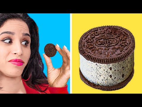 TIP MAKANAN LEZAT DAN TRIK LUCU || Tip DIY Makanan yang Mudah oleh 123 GO! GOLD
