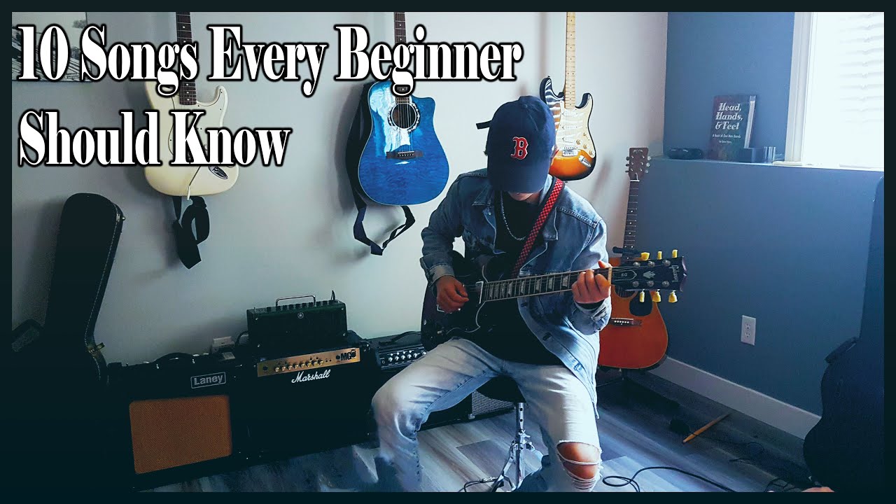 TOP 10 Songs Every Guitarist MUST Know - YouTube