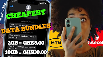 How to Buy Cheap MTN, AirtelTigo and Telecel Data Bundle In Ghana | KD Tech Hub Services