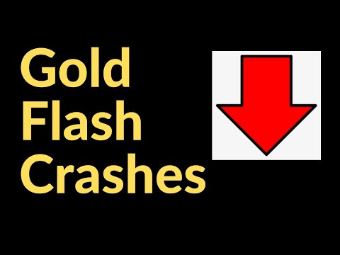 Gold Flash Crashes